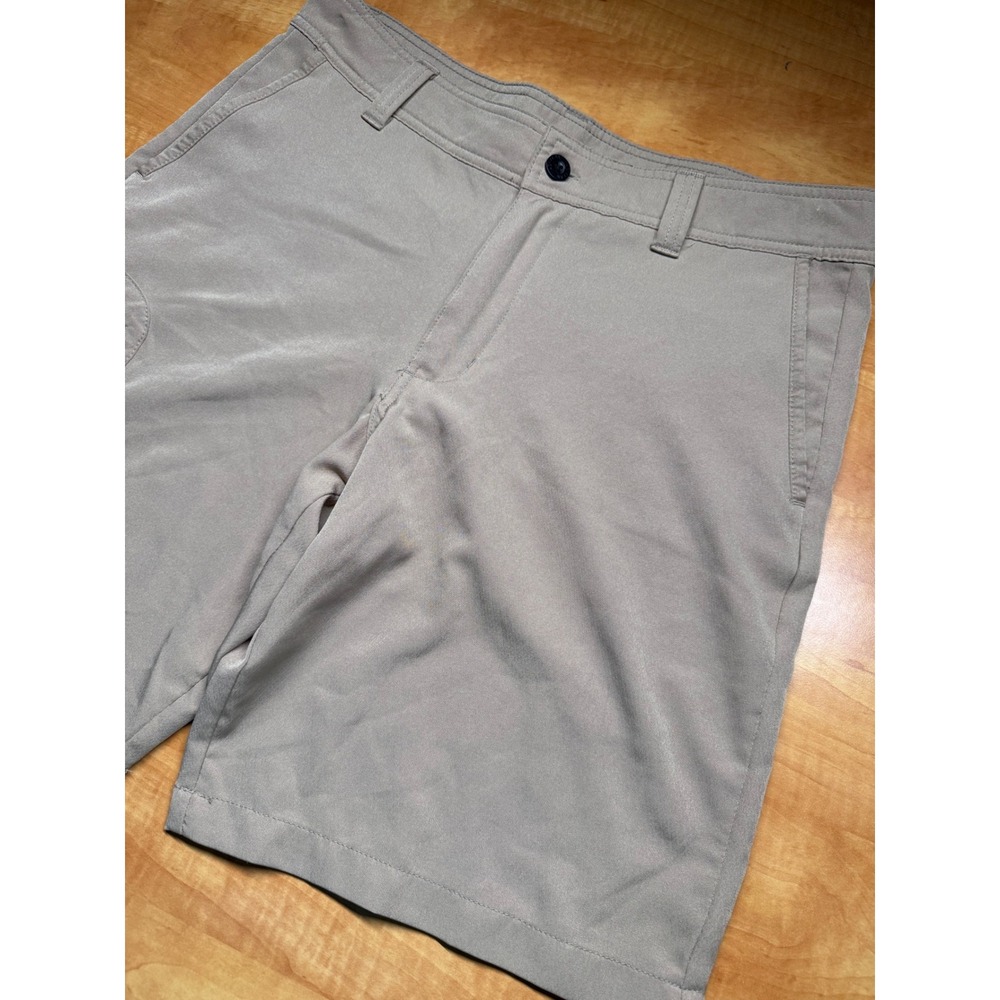 Magellan Outdoors Fish Gear Shorts Mens 32 Tan Water Repellent Fishing Cargo - Picture 4 of 8